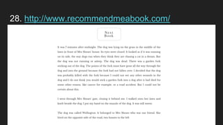 28. http://www.recommendmeabook.com/
 