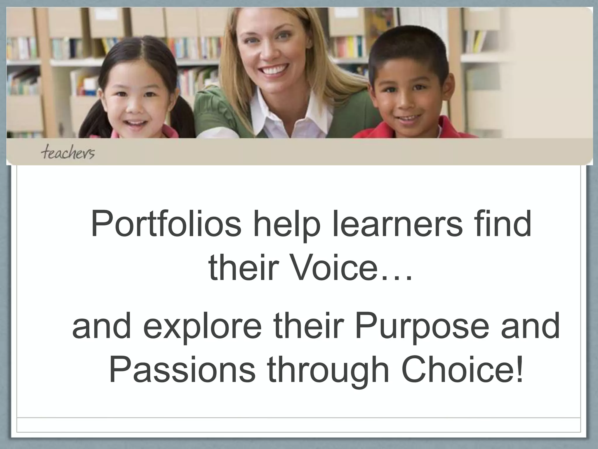 Self-Regulated LearningAbrami, P., et. al. (2008), Encouraging self-regulated learning through electronic portfolios. Canadian Journal of Learning and Technology, V34(3) Fall  2008. http://www.cjlt.ca/index.php/cjlt/article/viewArticle/507/238 GoalsCaptions/JournalsChange over Time