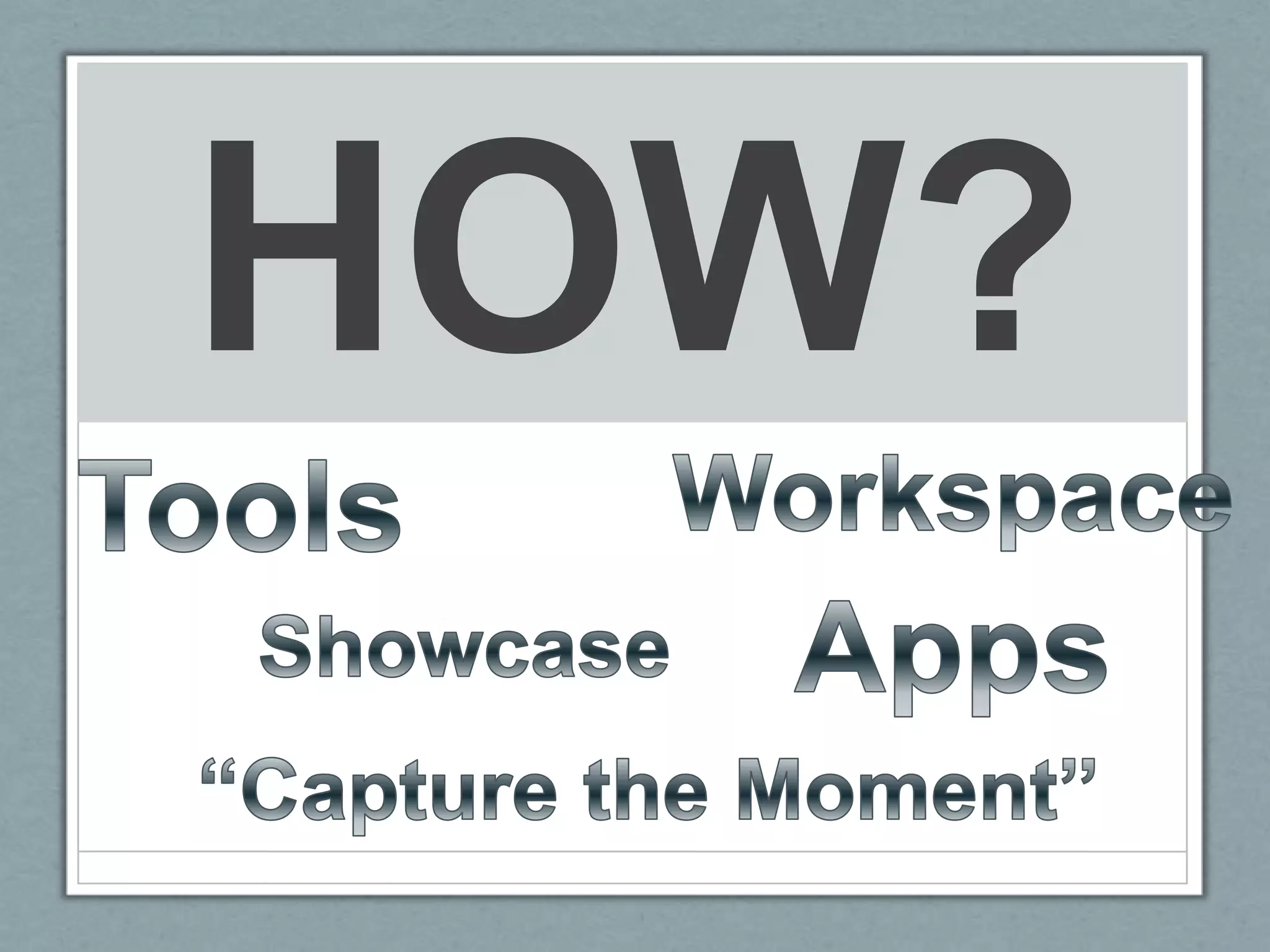 ePortfolios should be more Conversationthan PresentationBecause Conversation transforms!
