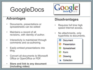 Using Google Apps