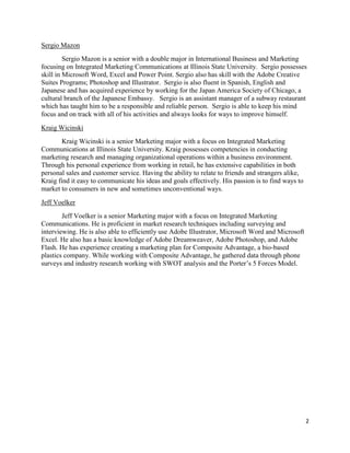 NCC Marketing Plan
