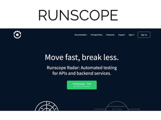 RUNSCOPE
 
