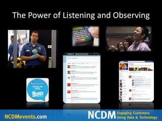 The Power of Listening and Observing
 