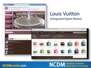 Louis Vuitton
(Integrated Digital Media)
 