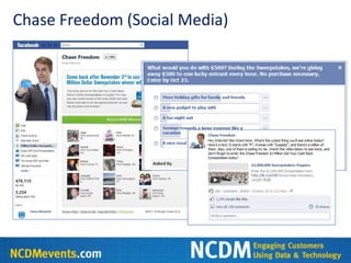 Chase Freedom (Social Media)
 