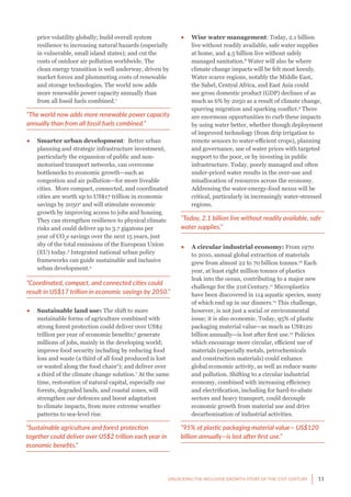 The New Climate Economy- The Global Commission on the Economy and Climate Slide 11