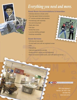 Nced Conference Center & Hotel E Sales Packet