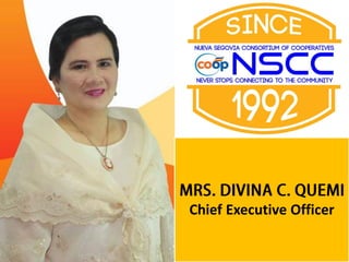 Chief Executive Officer
 