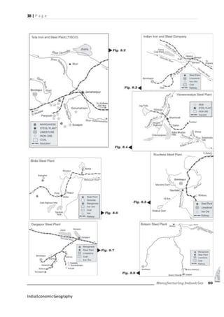 38 | P a g e 
India Economic Geography 
 