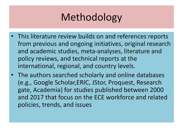 Pedagogical Approaches Practices In Early Childhood Education