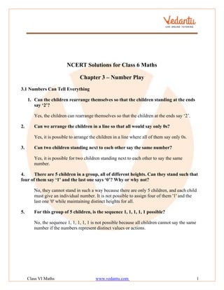 NCERT Solutions For Class 6 Maths Chapter 3 Number Play _ Vedantu.pdf