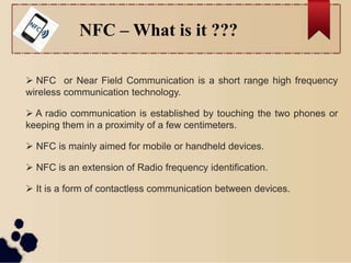 Near field communication | PPTX