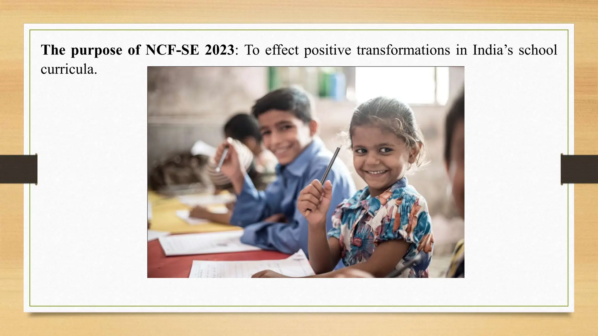 Understanding National Curriculum framework for School Education 2023 ...