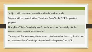 Understanding National Curriculum framework for School Education 2023 ...