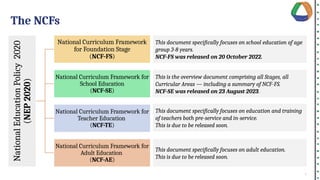 National Curriculum Framework for School Education | PPTX