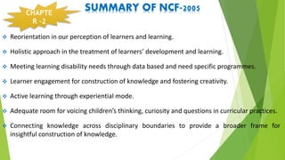 NATIONAL CURRICULUM FRAMEWORK - 2005 | PPTX