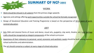 NATIONAL CURRICULUM FRAMEWORK - 2005 | PPTX