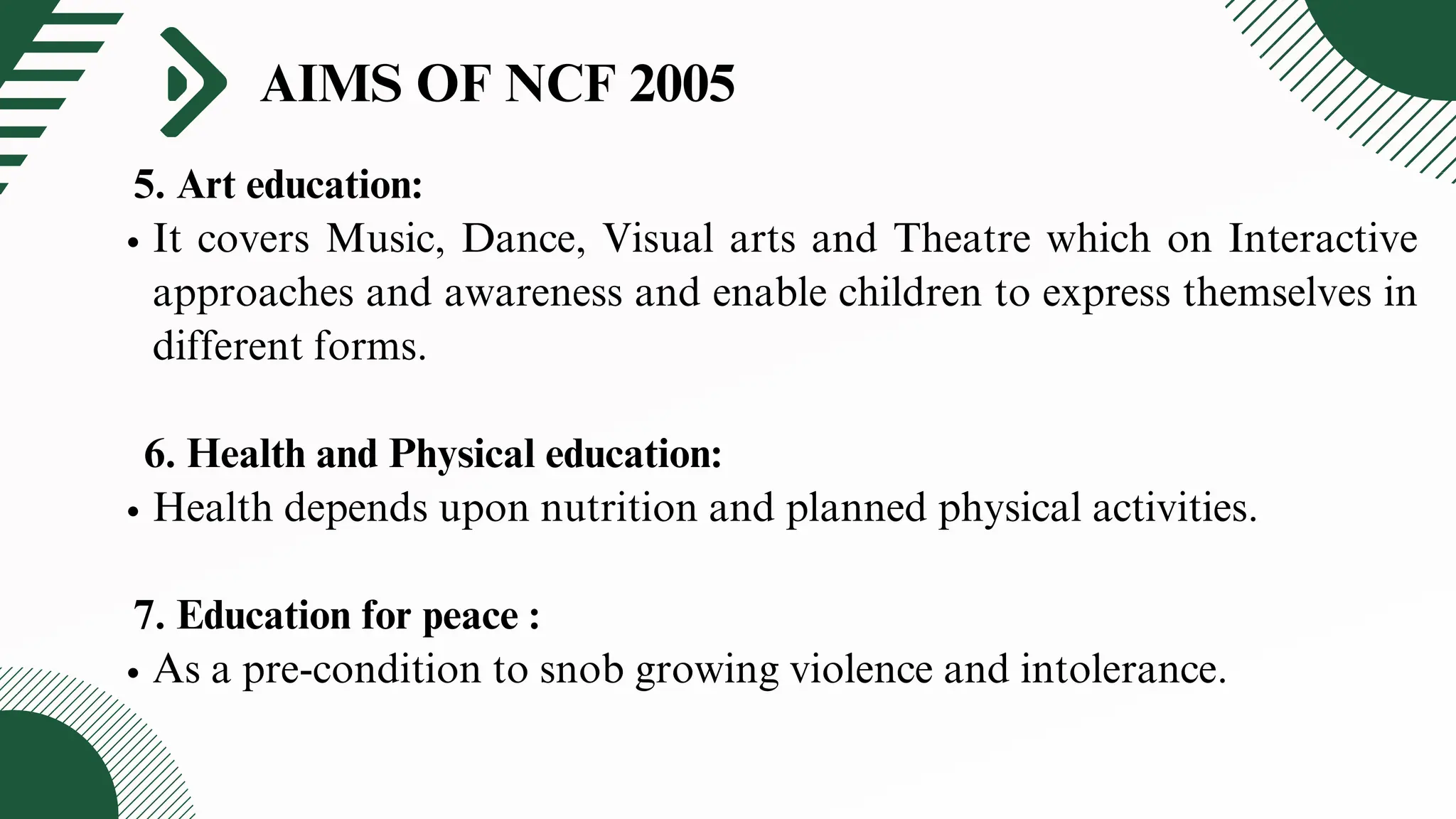 National Curriculum Framework 2005 (NCF 2005) Presentation by ...