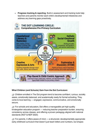 How DOT Learning Circle Supports NCF Based Early Childhood Education | PDF