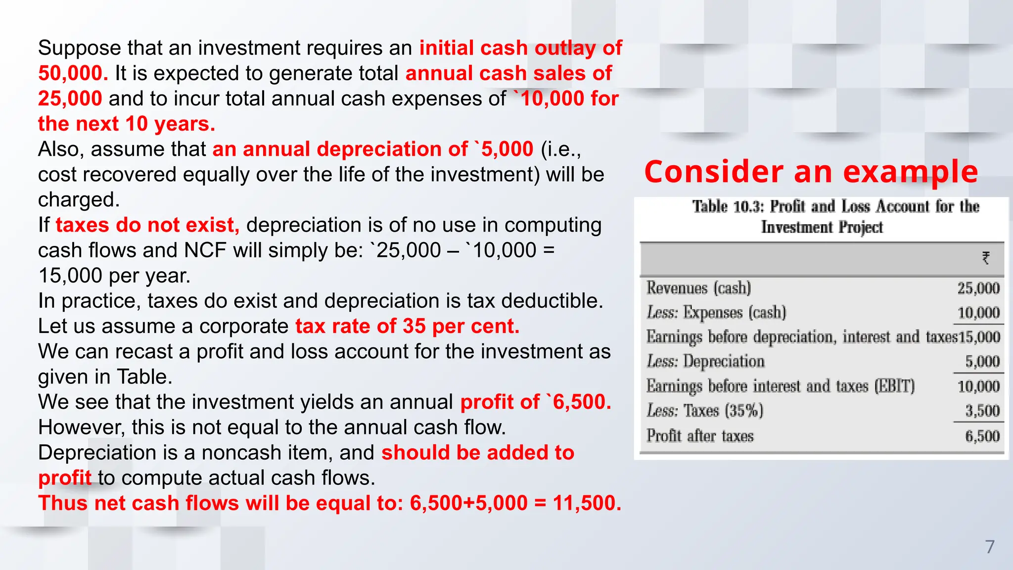 Net Cash Flow Estimation for Capital Budgeting | PPTX