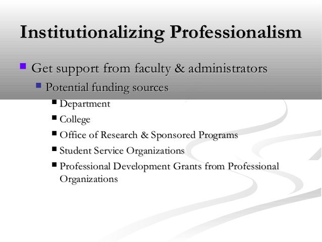 tips for professionalism