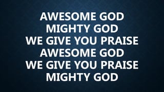 Inspirational Christian Worship Songs Compilation and Lyrics | PPTX