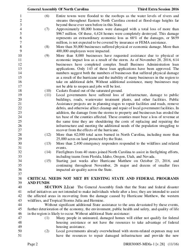 Draft legislation