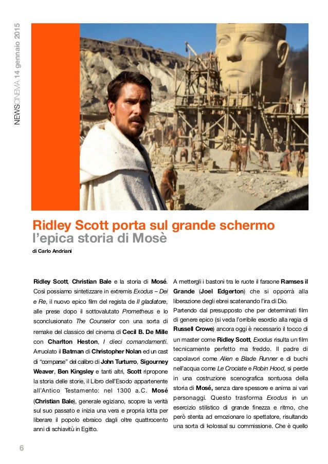 NewsCinema Magazine Gennaio 2015
