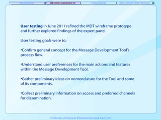 Nchcmm presentation 10 variables_the reason_g_cole_8-2011