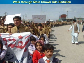 Walk through Main Chowk Qila Saifullah 