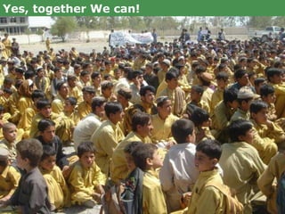 Yes, together We can! 