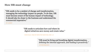 7
How HR must change
 