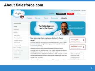 3
About Salesforce.com
 