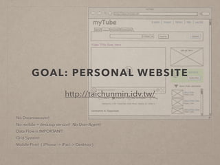 需要下載的程式清單 
• Sublime Text 3 
• Git GUI Tool 
• Windows - TortoiseGit 
• All - SourceTree 
• SSH Key Tools （簡易說明） 
• Windows: Putty 
• Linux & OS X: 已內建, apt-get or yum 
 