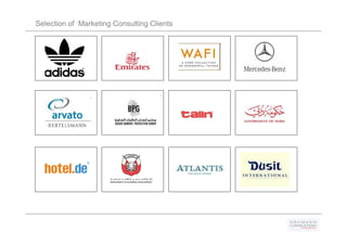 Selection of Marketing Consulting Clients
 