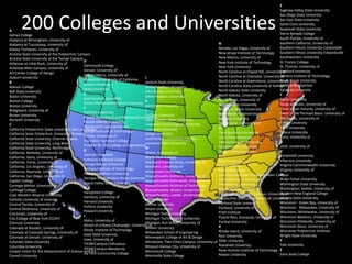 200 Colleges and UniversitiesSSaginaw Valley State UniversitySan Diego State UniversitySan Jose State UniversitySanta Clara UniversitySavannah State UniversitySierra Nevada CollegeSouth Florida, University ofSouthern California, University ofSouthern Illinois University CarbondaleSouthern Illinois University EdwardsvilleSouthwestern UniversitySt. Francis CollegeSt. Thomas, University ofStanford UniversityStevens Institute of TechnologyStony Brook UniversitySUNY at BinghamtonSyracuse UniversityTTaylor UniversityTexas at Austin, University ofTexas at San Antonio, University ofTexas of the Permian Basin, University ofThe Pacific, University ofTrinity UniversityTufts UniversityTulane UniversityTulsa, University ofUUtah, University ofVVanderbilt UniversityVillanova UniversityVirginia Commonwealth UniversityVirginia, University ofWWake Forest UniversityWashington State UniversityWashington, Seattle, University ofWestern New England CollegeWichita State UniversityWisconsin - Green Bay, University ofWisconsin - Milwaukee, University ofWisconsin, Whitewater, University ofWisconsin-Madison, University ofWisconsin-Platteville, University ofWisconsin-Stout, University ofWorcester Polytechnic InstituteWright State UniversityYYale UniversityZZane State CollegeAAdrian CollegeAlabama at Birmingham, University ofAlabama at Tuscaloosa, University ofAlaska, Fairbanks, University ofArizona State University at the Polytechnic CampusArizona State University at the Tempe CampusArkansas at Little Rock, University ofArkansas Main Campus, University ofArt Center College of DesignAuburn University BBabson CollegeBall State UniversityBaylor UniversityBoston CollegeBoston UniversityBridgeport, University ofBrown UniversityBucknell UniversityCCalifornia Polytechnic State University, San Luis ObispoCalifornia State Polytechnic University, PomonaCalifornia State University, Channel IslandsCalifornia State University, Long BeachCalifornia State University, NorthridgeCalifornia, Berkeley, University ofCalifornia, Davis, University ofCalifornia, Irvine, University ofCalifornia, Los Angeles, University ofCalifornia, Riverside, University ofCalifornia, San Diego, University ofCapitol CollegeCarnegie Mellon UniversityCarthage CollegeCase Western Reserve UniversityCatholic University of AmericaCentral Florida, University ofCentral Oklahoma, University ofCincinnati, University ofCity College of New York (CCNY)Clemson UniversityColorado at Boulder, University ofColorado at Colorado Springs, University ofColorado at Denver, University ofColorado State UniversityColumbia UniversityCooper Union for the Advancement of Science and ArtCornell UniversityNNevada, Las Vegas, University ofNew Jersey Institute of TechnologyNew Mexico, University ofNew York Institute of TechnologyNew York UniversityNorth Carolina at Chapel Hill, University ofNorth Carolina at Charlotte, University ofNorth Carolina at Greensboro, University ofNorth Carolina State University at RaleighNorth Dakota State UniversityNorth Dakota, University ofNorth Texas, University ofNortheastern UniversityNorthern Illinois UniversityNorthwestern UniversityNorwich UniversityNotre Dame, University ofOOhio Northern UniversityOhio State UniversityOklahoma State UniversityOld Dominion UniversityOregon State UniversityPPace UniversityPaine CollegePenn State Berks Pennsylvania State University-Main CampusPennsylvania, University ofPhiladelphia UniversityPittsburg State UniversityPittsburgh-Pittsburgh Campus, University ofPolytechnic Institute of New York UniversityPortland State UniversityPortland, University ofPratt InstitutePuerto Rico, Humacao, University ofPurdue UniversityRRhode Island, University ofRice UniversityRider UniversityRoosevelt UniversityRose-Hulman Institute of TechnologyRowan UniversityDDartmouth CollegeDenver, University ofDetroit Mercy, University ofDominican University of CaliforniaDrexel UniversityDuke UniversityEEast Carolina UniversityEmbry-Riddle Aeronautical UniversityFFairfield UniversityFlorida Agricultural and Mechanical UniversityFlorida Atlantic University Florida Gulf Coast UniversityFlorida Institute of TechnologyFlorida, University ofFox Valley Technical CollegeFranklin W. Olin College of EngineeringGGannon UniversityGateway Technical CollegeGeorge Mason UniversityGeorgia Institute of TechnologyGeorgia Southern UniversityGeorgia Southwestern State UniversityGrand Valley State UniversityHHampshire CollegeHartford, University ofHarvard UniversityHofstra UniversityHoward UniversityIIdaho, University ofIllinois at Urbana-Champaign, University ofIllinois Institute of TechnologyIowa State UniversityIowa, University ofITESM Campus ChihuahuaITESM Campus MonterreyIvy Tech Community CollegeJJackson State UniversityJames Madison UniversityJohn Brown UniversityJohns Hopkins UniversityKKent State University LLa Salle UniversityLake Superior State UniversityLawrence Technological UniversityLawrence UniversityLehigh UniversityLord Fairfax Community CollegeLouisiana State UniversityMMaine, University ofManhattan CollegeMaryland Eastern Shore, University ofMaryland, University ofMarymount UniversityMassachusetts Amherst, University ofMassachusetts Dartmouth, University ofMassachusetts Institute of TechnologyMassachusetts, Boston, University ofMassachusetts, Lowell, University ofMenlo CollegeMercer UniversityMiami UniversityMichigan State UniversityMichigan Technological UniversityMichigan, Ann Arbor, University ofMillikin UniversityMilwaukee School of EngineeringMinneapolis College of Art & DesignMinnesota, Twin Cities Campus, University ofMissouri-Kansas City, University ofMonmouth CollegeMorrisville State College