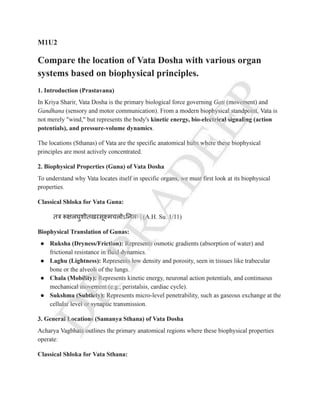 COMPLETE NOTES ON KRIYA SHAREERA PG 3 SEMISTER NEW NCISM NOTES