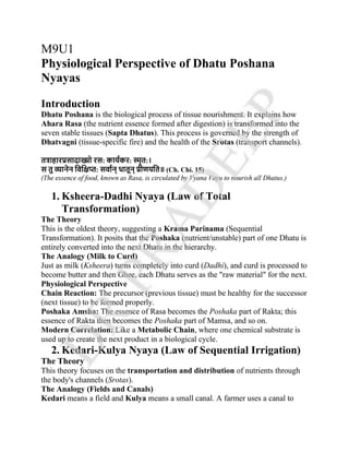 COMPLETE NOTES ON KRIYA SHAREERA PG 3 SEMISTER NEW NCISM NOTES