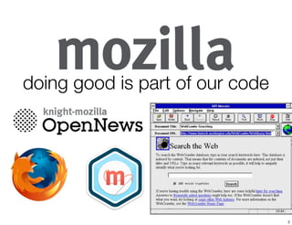 doing good is part of our code 
2 
 
