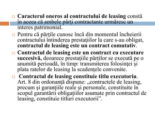 Cclontractul de leasing