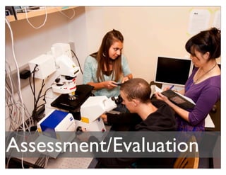 Assessment/Evaluation
 