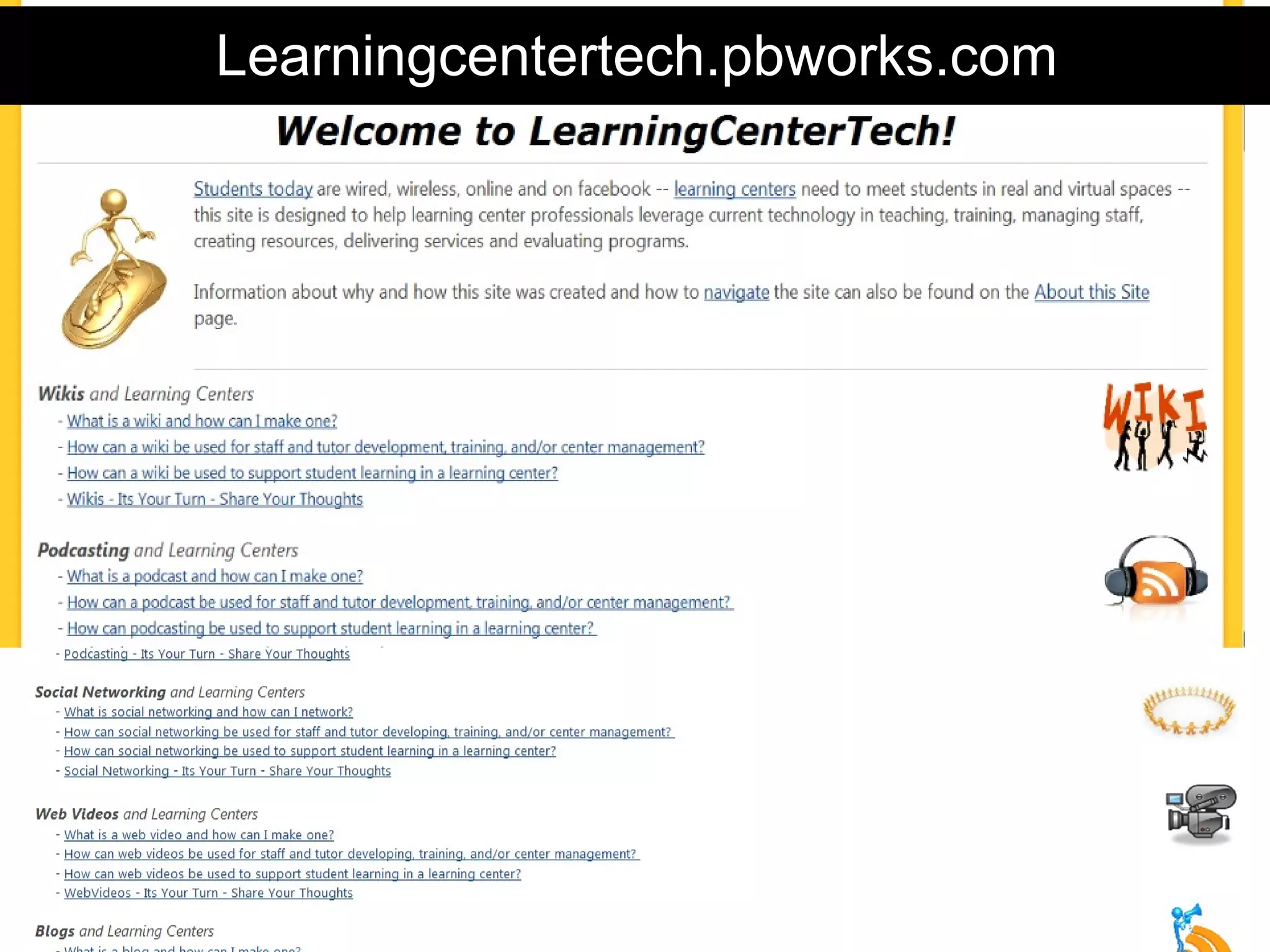 Learningcentertech.pbworks.com 