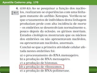 Apostila Caderno pág. 170
 