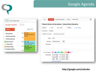 Google Agenda




http://google.com/calendar
 