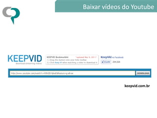 Baixar vídeos do Youtube




              keepvid.com.br
 