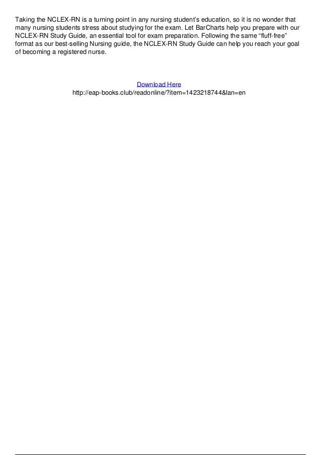 Nclex Rn Study Guide Pdf Nclex rn study guide pdf