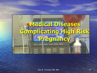 Medical Diseases Complicating High Risk Pregnancy 
