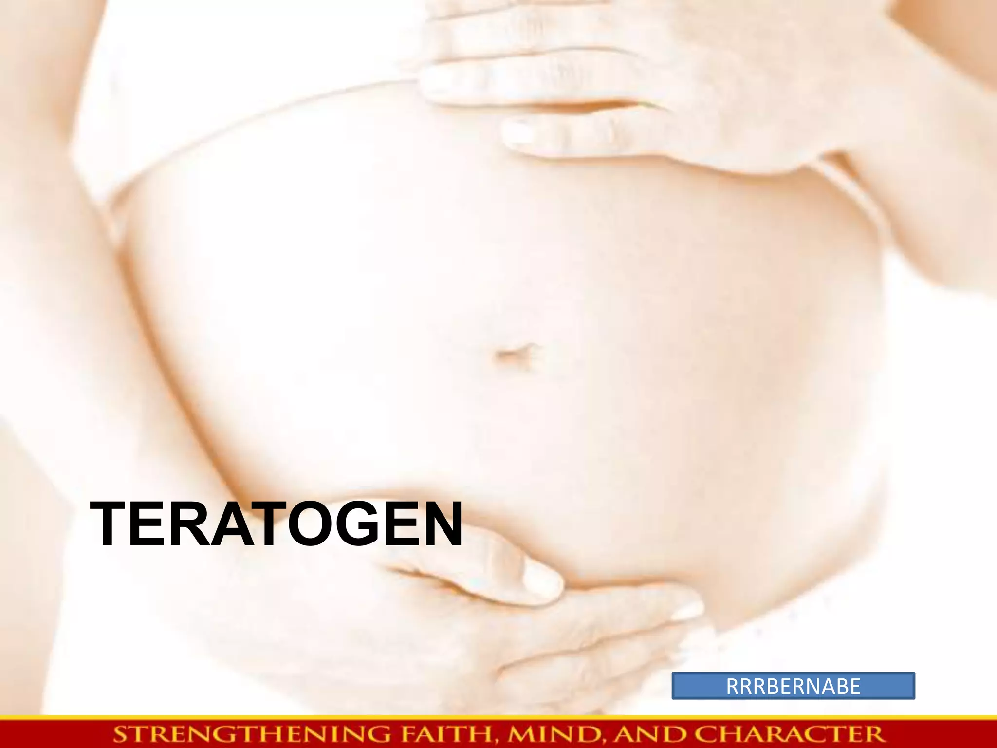 TERATOGEN 
RRRBERNABE 
 