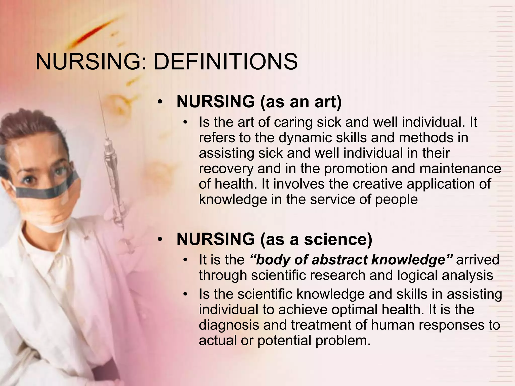 Foundations of Nursing