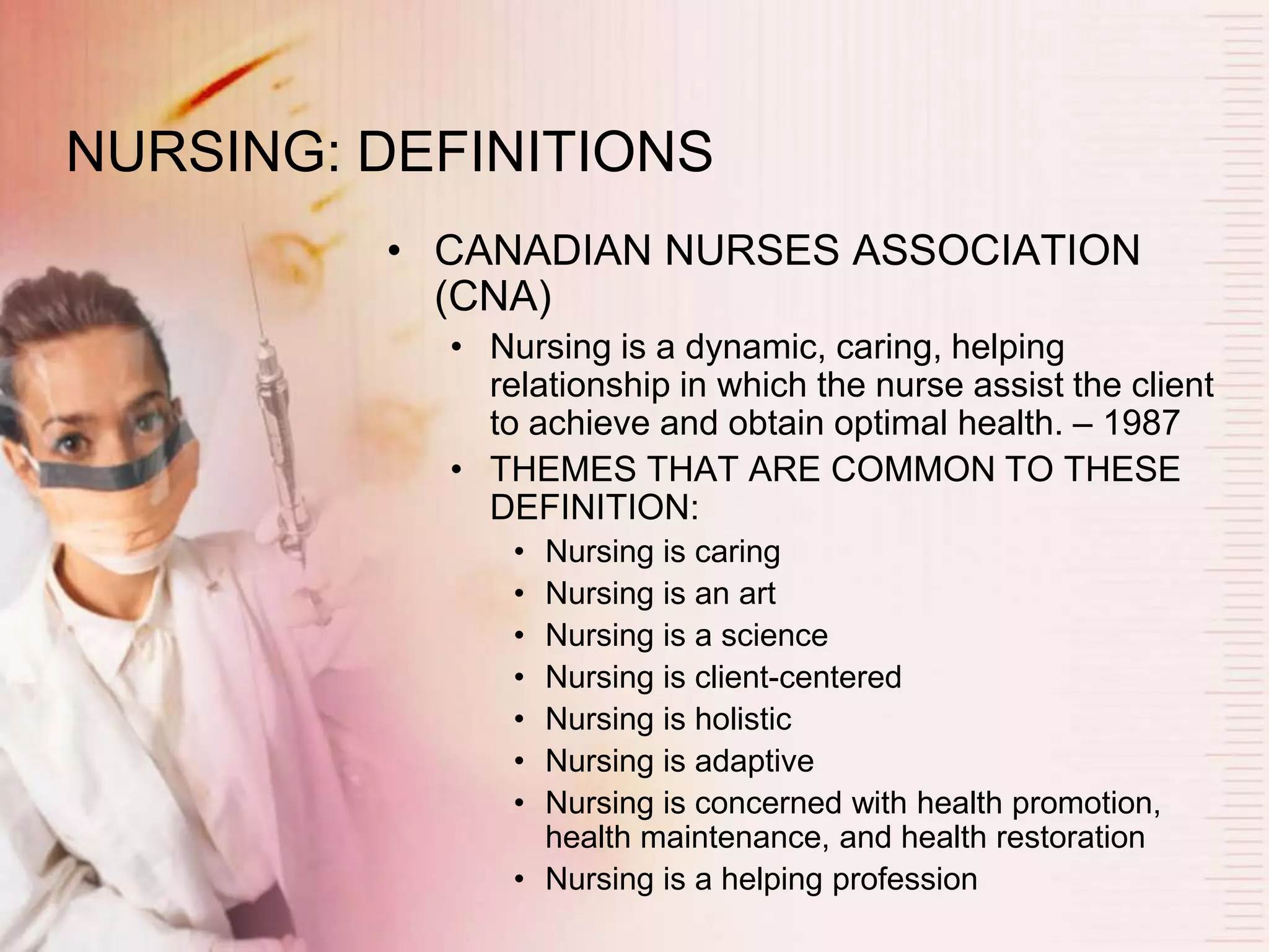 Foundations of Nursing